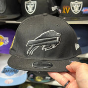 New Era Buffalo Bills Black 9FIFTY Snapback - Product Image