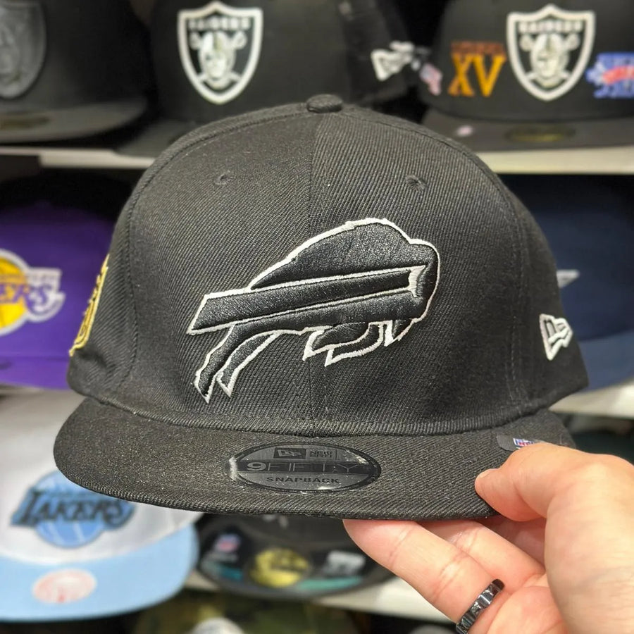 New Era Buffalo Bills Black 9FIFTY Snapback - Product Image
