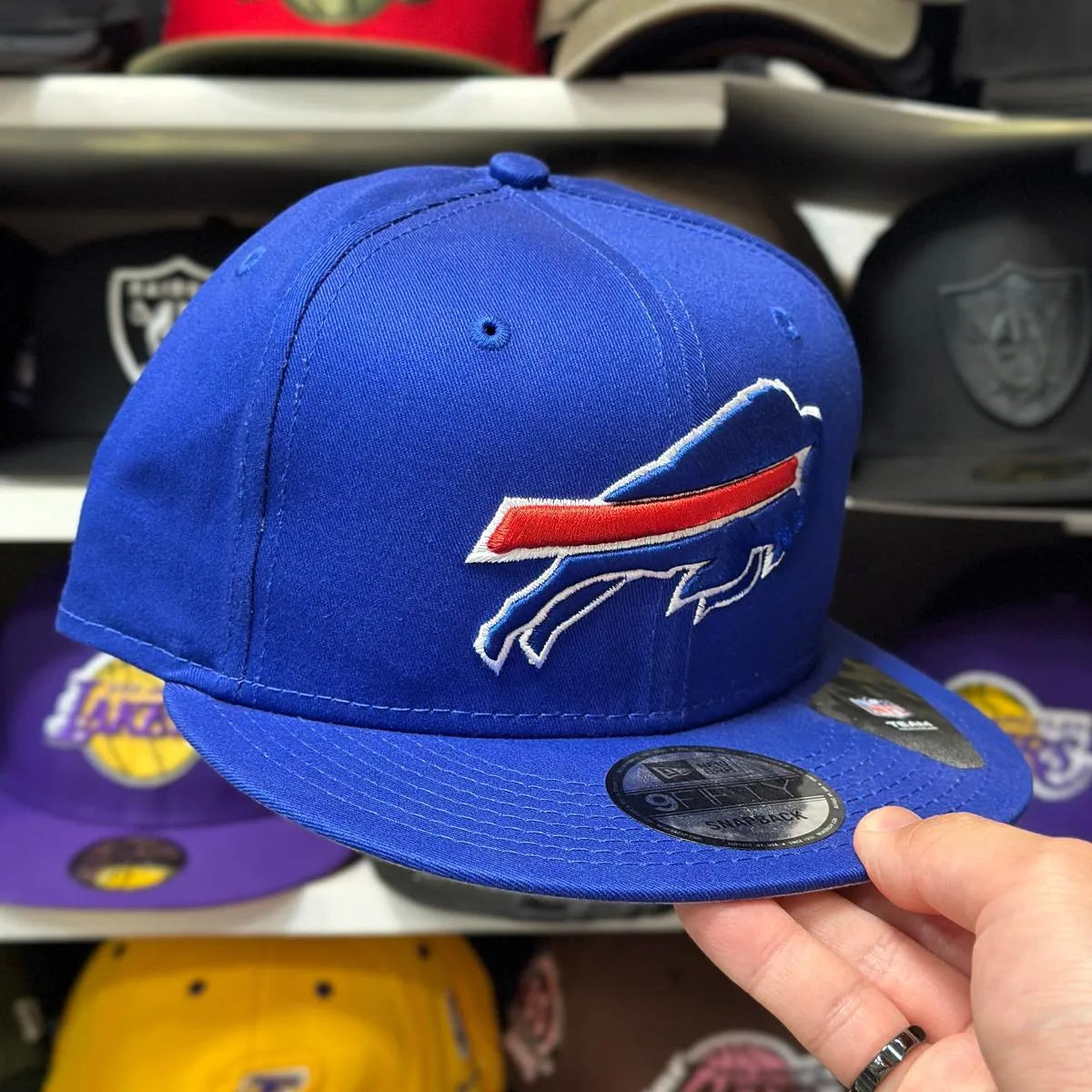 New Era Buffalo Bills Blue 9FIFTY Snapback - Product Image