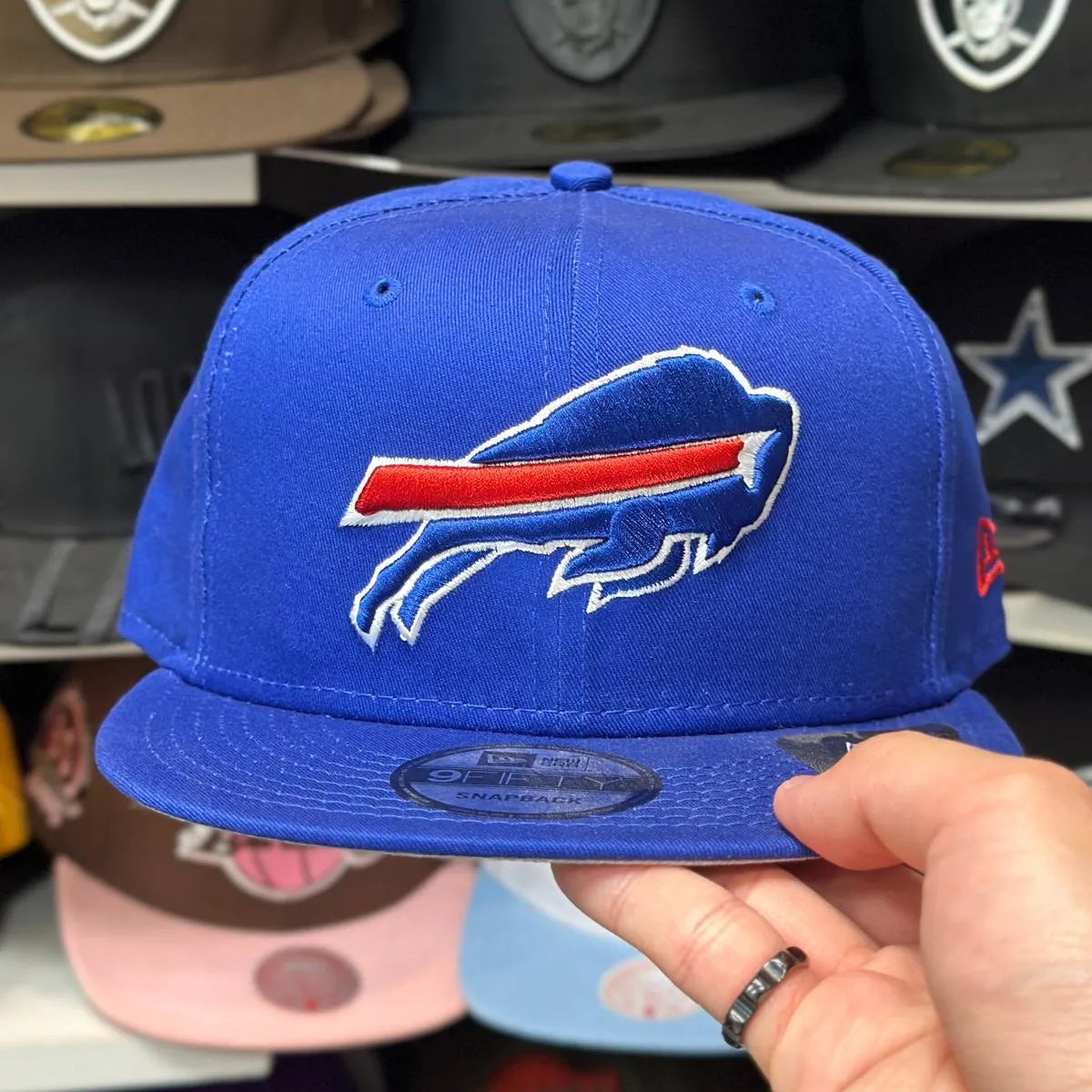 New Era Buffalo Bills Blue 9FIFTY Snapback - Product Image