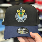 New Era C.D. Guadalajara A-Frame Black/Navy 9FORTY Snapback - Product Image