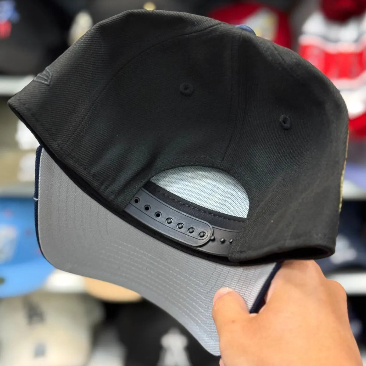 New Era C.D. Guadalajara A-Frame Black/Navy 9FORTY Snapback - Product Image