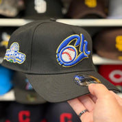 New Era Charros de Jalisco 'Campeones' A-Frame Black 9FORTY Snapback - Product Image