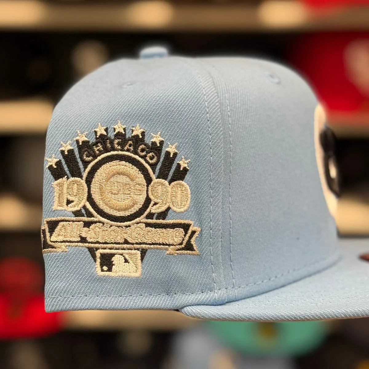 New Era Chicago Cubs '1990 All Star Game' Light Blue 9FIFTY Snapback - Product Image