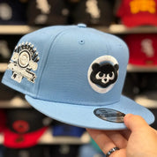 New Era Chicago Cubs '1990 All Star Game' Light Blue 9FIFTY Snapback - Product Image
