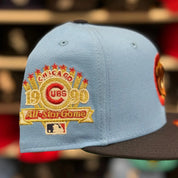 New Era Chicago Cubs '1990 All Star Game' Light Blue/Black 9FIFTY Snapback - Product Image