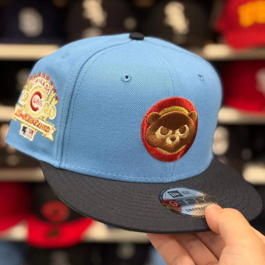 New Era Chicago Cubs '1990 All Star Game' Light Blue/Black 9FIFTY Snapback - Product Image