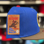 New Era Chicago Cubs 'Be Alert For Foul Balls' Blue/Brown 9FIFTY Snapback - Product Image