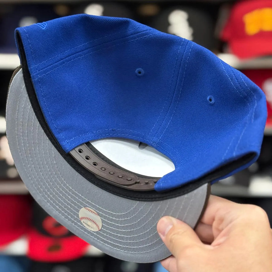 New Era Chicago Cubs 'Be Alert For Foul Balls' Blue/Brown 9FIFTY Snapback - Product Image