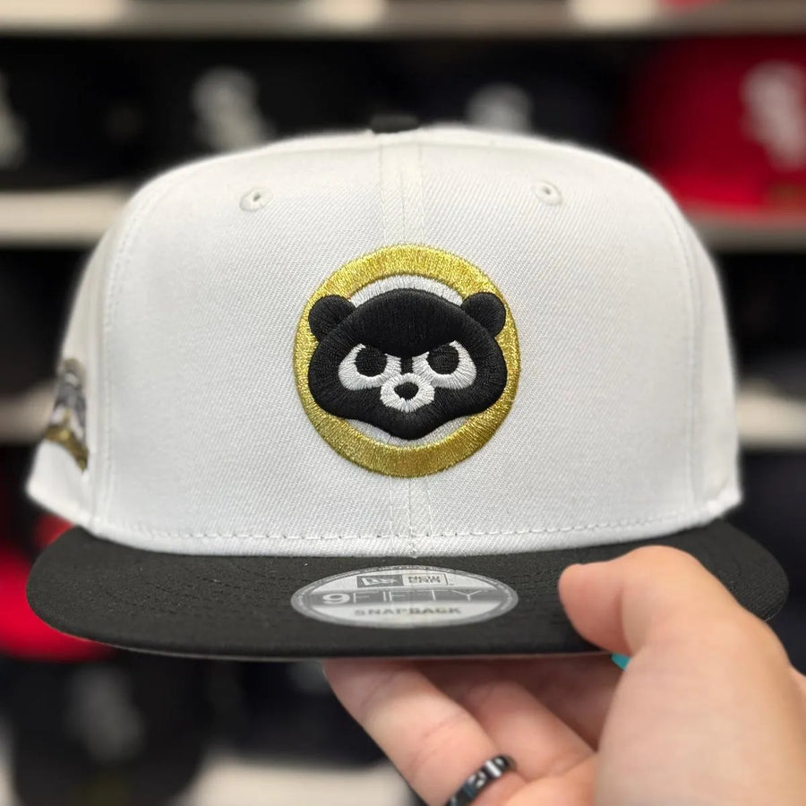 New Era Chicago Cubs 'Wrigley Field' White/Black 9FIFTY Snapback - Product Image