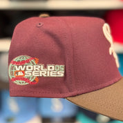 New Era Chicago White Sox '2005 World Series' A-Frame Purple/Brown 9FORTY Snapback - Product Image