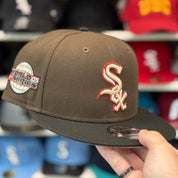 New Era Chicago White Sox '2005 World Series' Brow/Black 9FIFTY Snapback - Product Image