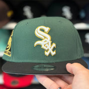 New Era Chicago White Sox '95 Years' Olive/Black 9FIFTY Snapback - Product Image
