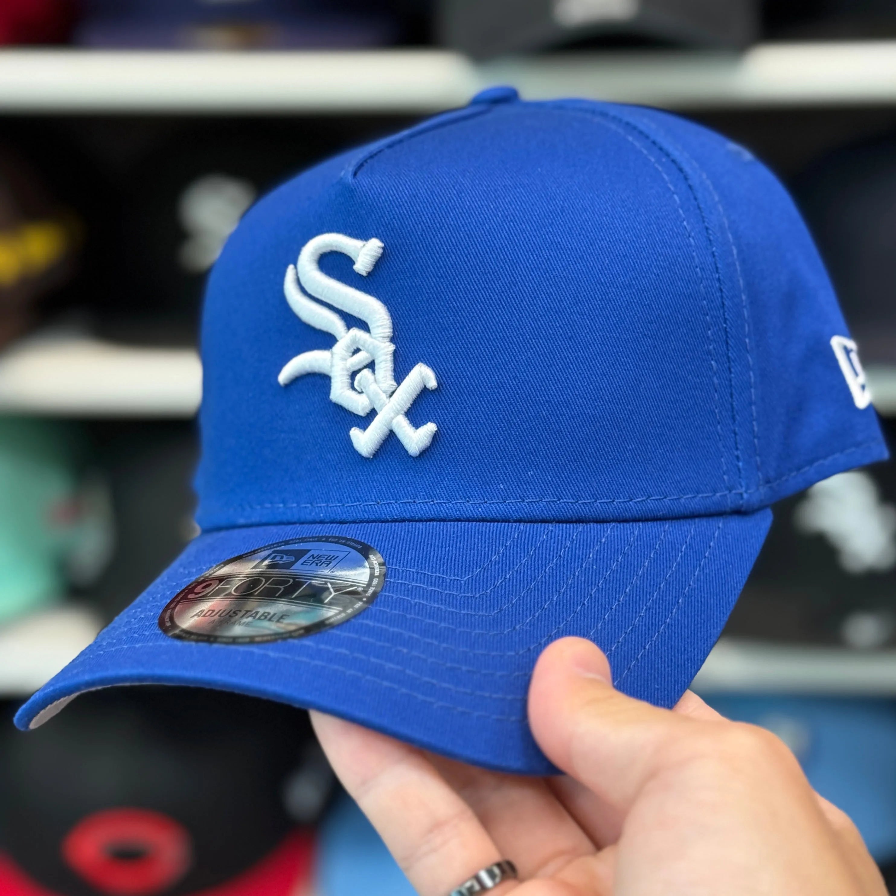 New Era Chicago White Sox A-Frame Royal Blue 9FORTY Snapback - Product Image