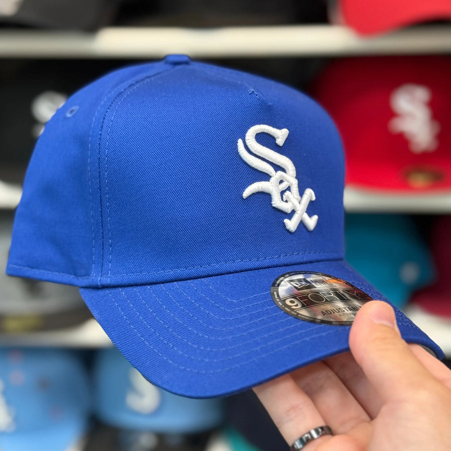 New Era Chicago White Sox A-Frame Royal Blue 9FORTY Snapback - Product Image