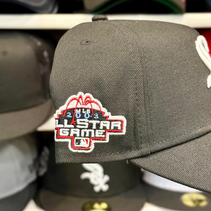 New Era Chicago White Sox 'All Star Game' Patch A-Frame Black 9FORTY Snapback - Product Image