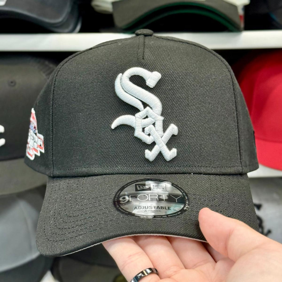 New Era Chicago White Sox 'All Star Game' Patch A-Frame Black 9FORTY Snapback - Product Image