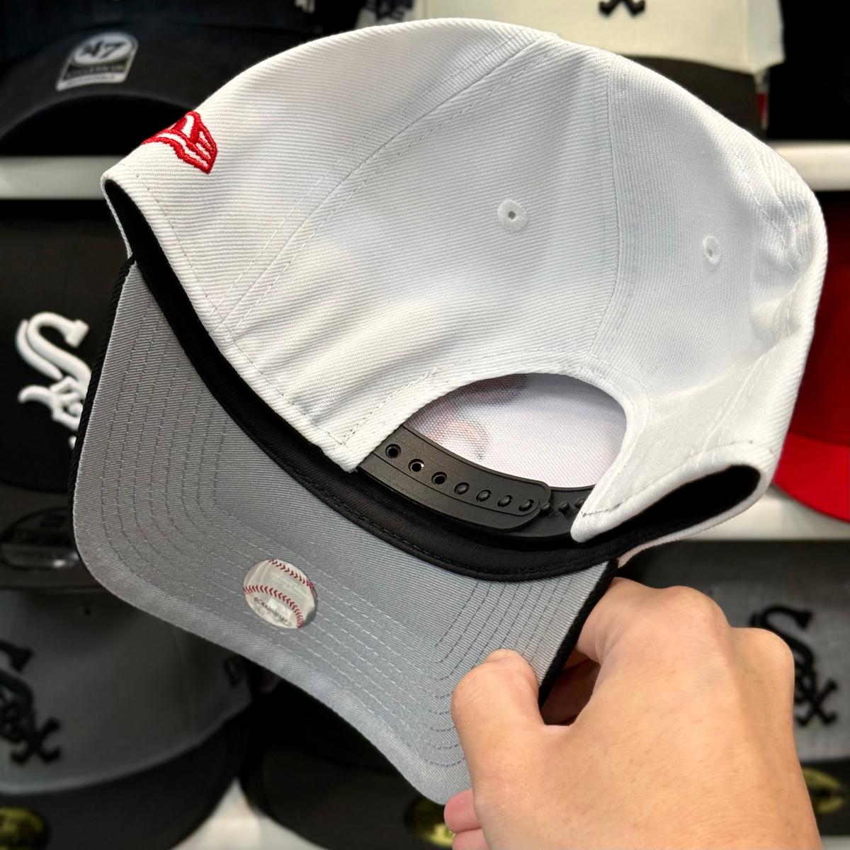 New Era Chicago White Sox 'All Star Game' Patch A-Frame White/Red 9FORTY Snapback - Product Image