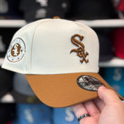 New Era Chicago White Sox 'All Star Years' A-Frame Beige/Tan 9FORTY Snapback - Product Image