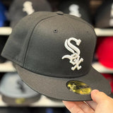 New Era Chicago White Sox Black 59FIFTY Fitted Hat