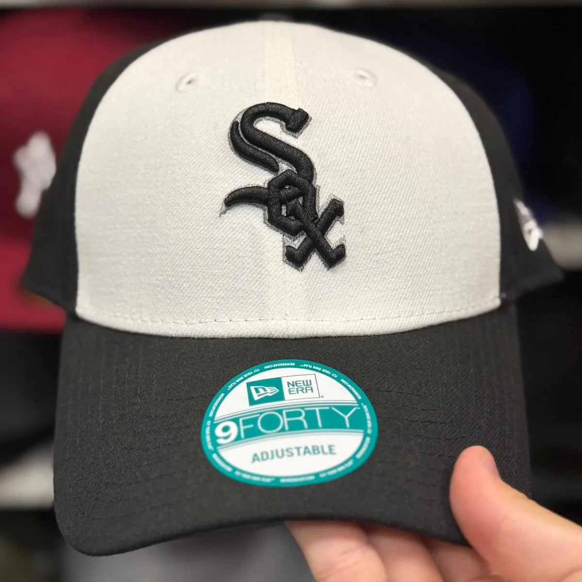 White 9FORTY Baseball Cap - Product Image