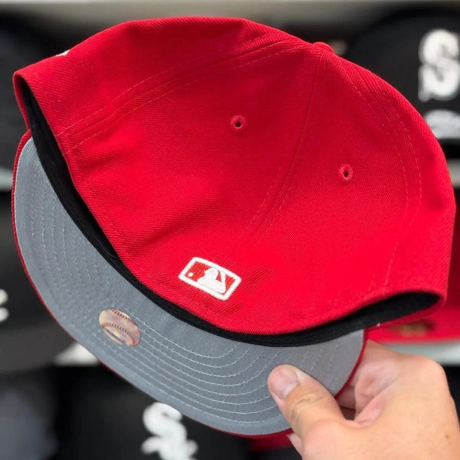 New Era Chicago White Sox Red 59FIFTY Fitted Hat - Product Image