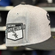 New Era Chicago White Sox Silver/Black 59FIFTY Fitted Hat - Product Image