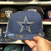 New Era Dallas Cowboys '5x Super Bowl Champion' Navy 9FIFTY Snapback - Product Image