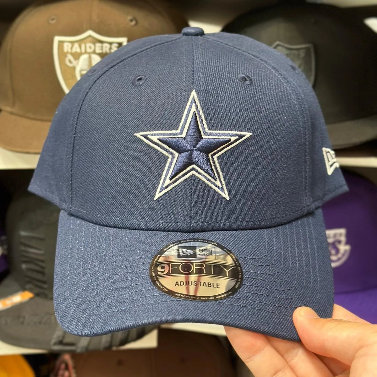 New Era Dallas Cowboys 9FORTY Ball Cap | Blue - Product Image