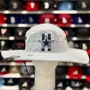 New Era Dallas Cowboys Fisherman Hat | Silver / Blue Under Brim - Product Image
