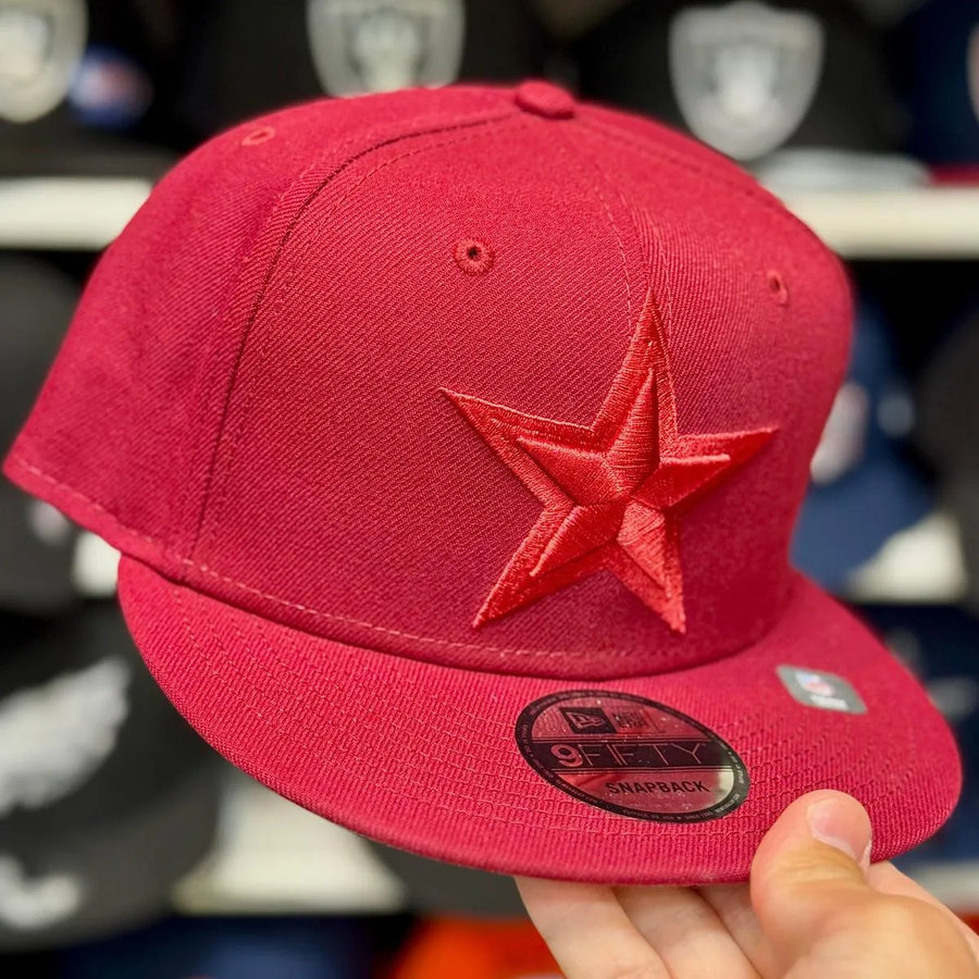 New Era Dallas Cowboys Maroon 9FIFTY Snapback - Product Image