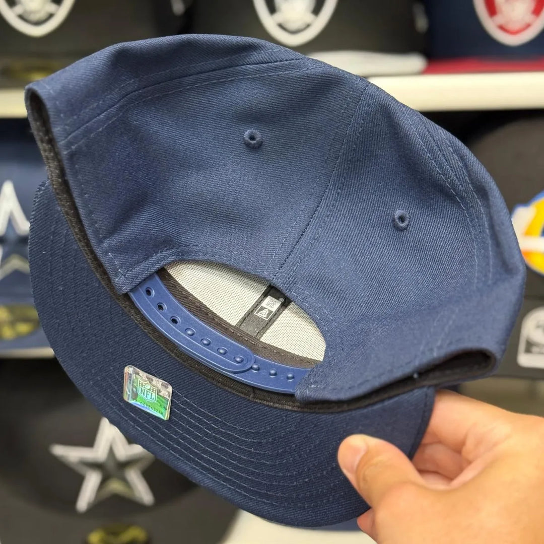 New Era Dallas Cowboys Navy 9FIFTY Adjustable Snapback Hat - Product Image