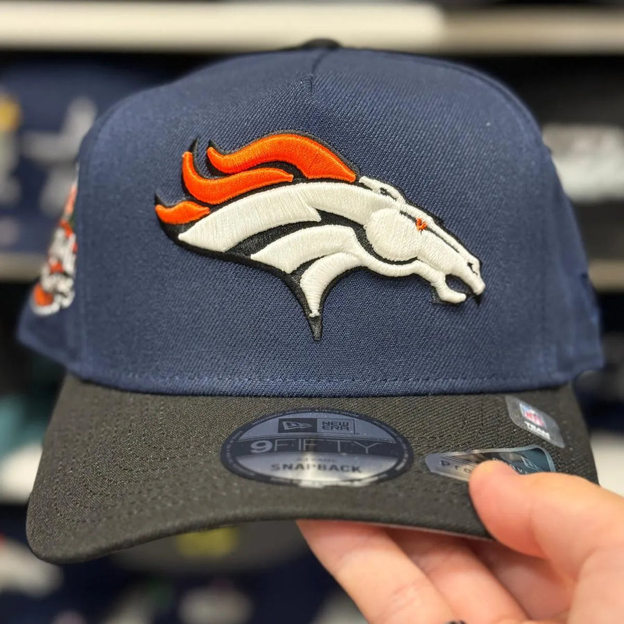 New Era Denver Broncos '2003 Pro Bowl All Star Game' A-Frame Blue/Black 9FIFTY Snapback - Product Image