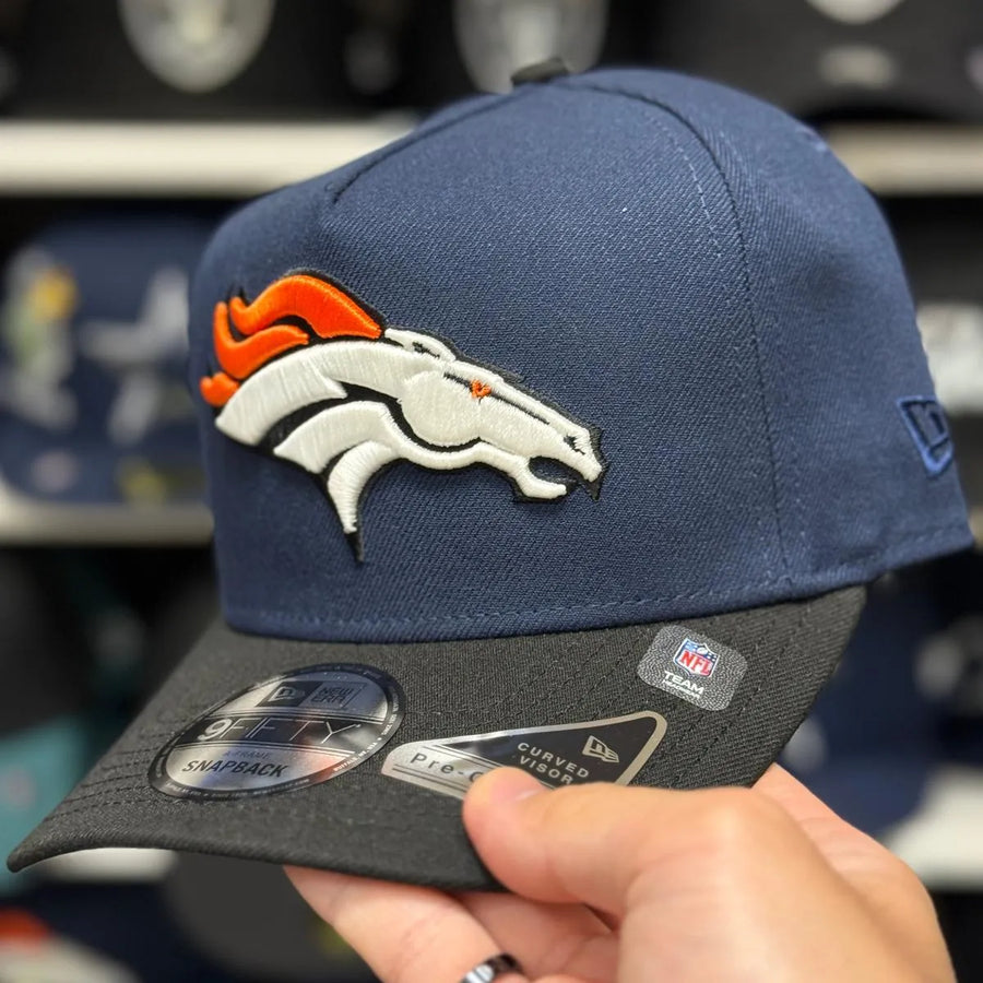 New Era Denver Broncos '2003 Pro Bowl All Star Game' A-Frame Blue/Black 9FIFTY Snapback - Product Image