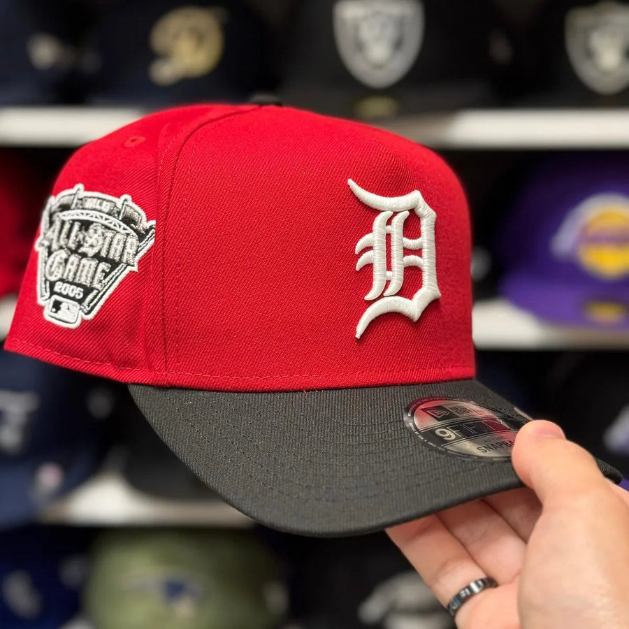 New Era Detroit Tigers 'All Star Game' A-Frame Red/Black 9FIFTY Snapback - Product Image