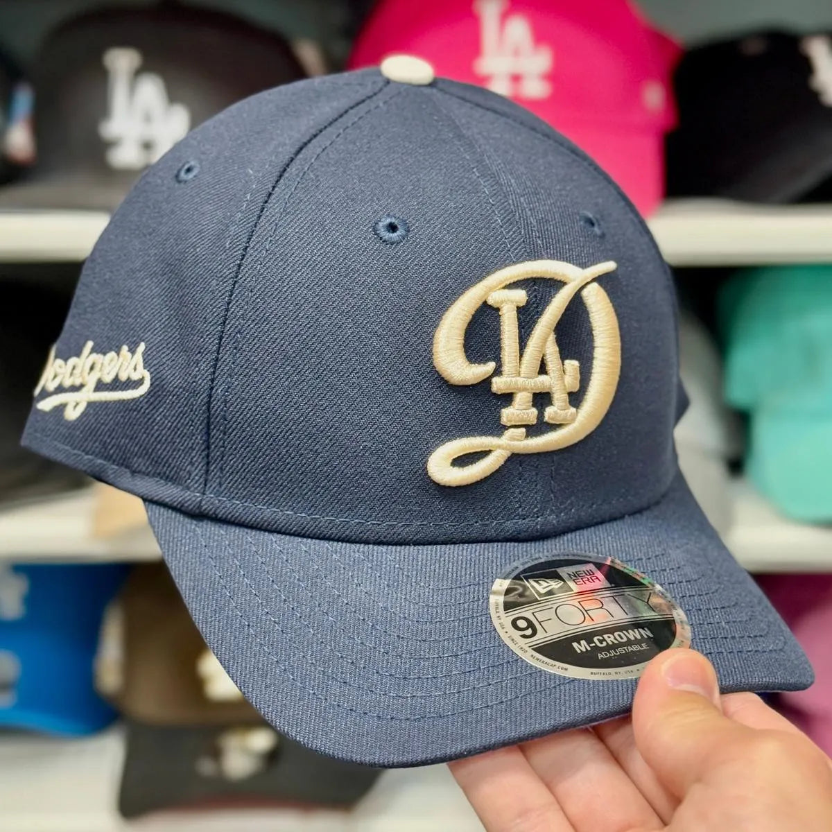 New Era Dodgers 'City Connect' 9FORTY Snapback - Product Image