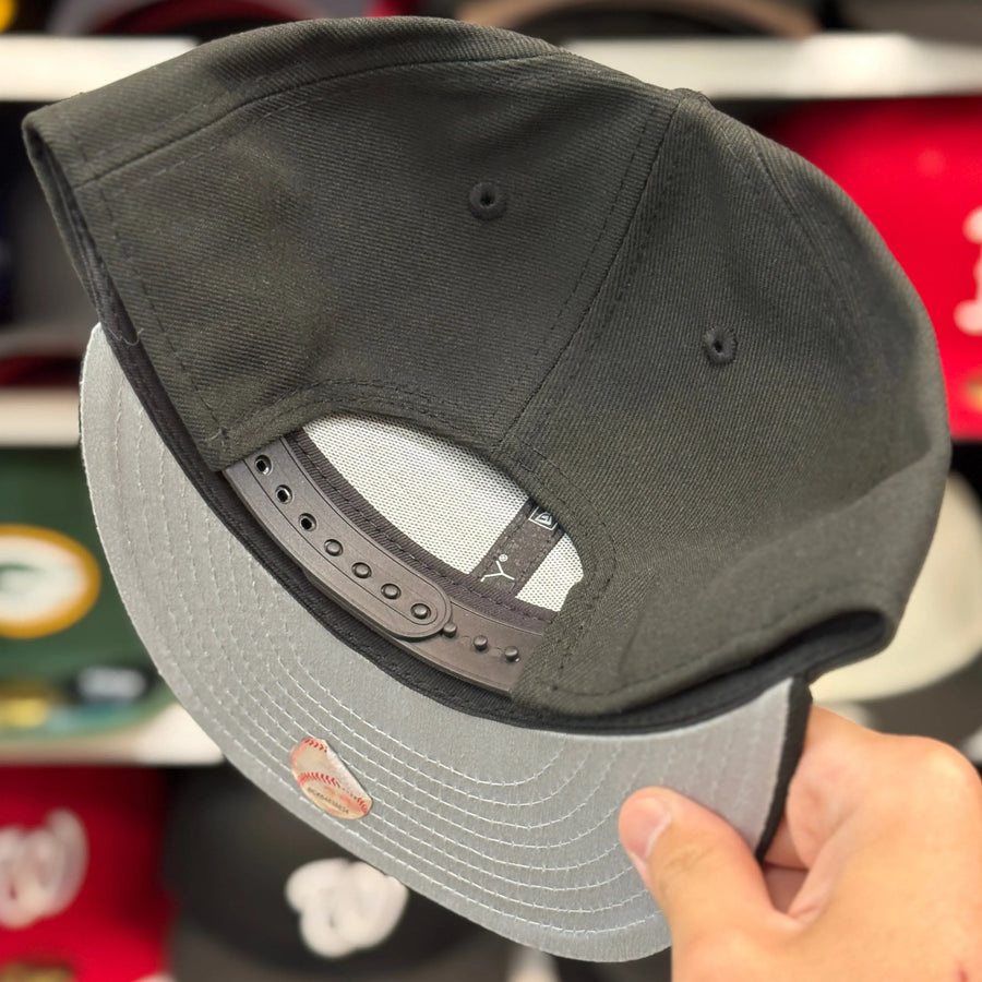 New Era Florida Marlins All Black 9FIFTY Snapback - Product Image