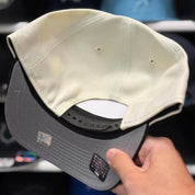New Era Golden State Warriors 'Katakana 7x Champions' A-Frame Creme/Black 9FIFTY Snapback - Product Image