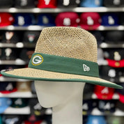New Era Green Bay Packers Straw Hat - Product Image