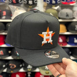 New Era Houston Astros A-Frame Black 9FIFTY Snapback