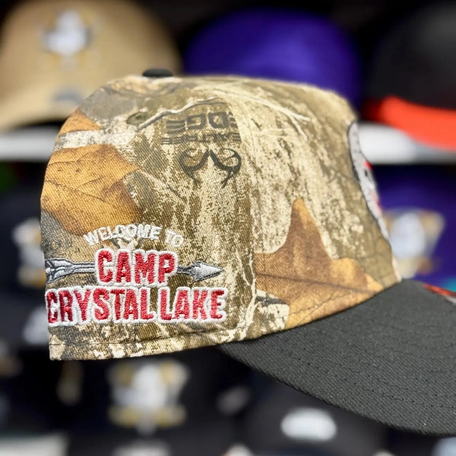New Era Jason Vorhees 'Friday the 13th' A-Frame Realtree/Black 9FORTY Snapback - Product Image