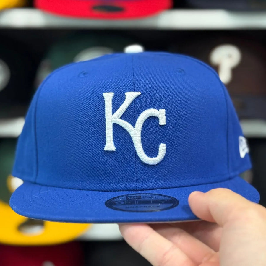 New Era Kansas City Royals Blue/White 9FIFTY Snapback - Product Image