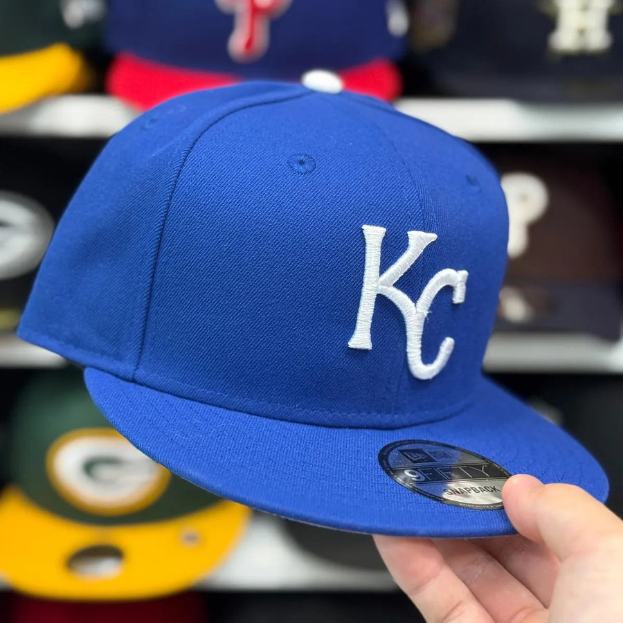 New Era Kansas City Royals Blue/White 9FIFTY Snapback - Product Image