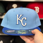 New Era Kansas City Royals Light Blue/Blue 59FIFTY Fitted Hat - Product Image
