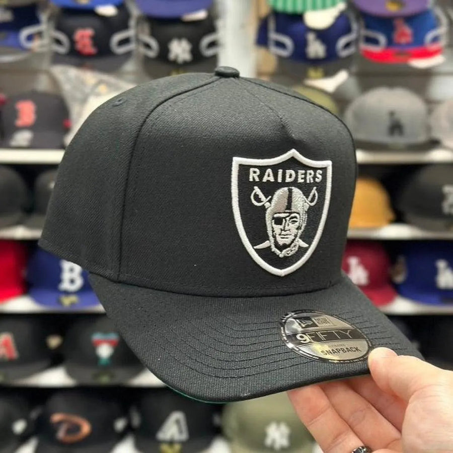New Era Las Vegas Raiders A-Frame Black 9FIFTY Snapback - Product Image