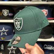 New Era Las Vegas Raiders A-Frame Dark Green 9FORTY Snapback - Product Image