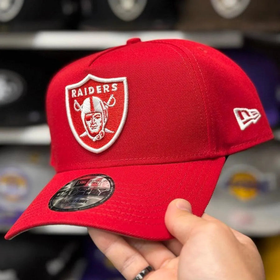 New Era Las Vegas Raiders A-Frame Red 9FORTY Snapback - Product Image