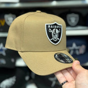 New Era Las Vegas Raiders A-Frame Tan 9FORTY Snapback - Product Image