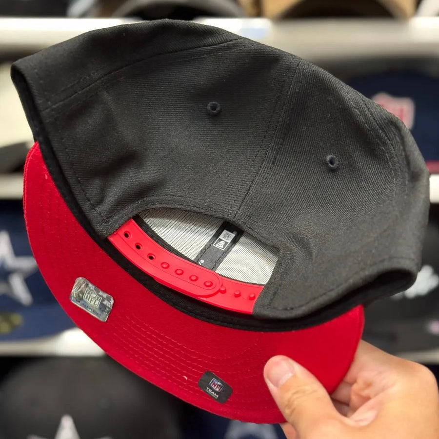 New Era Las Vegas Raiders Black/Red 9FIFTY Snapback - Product Image