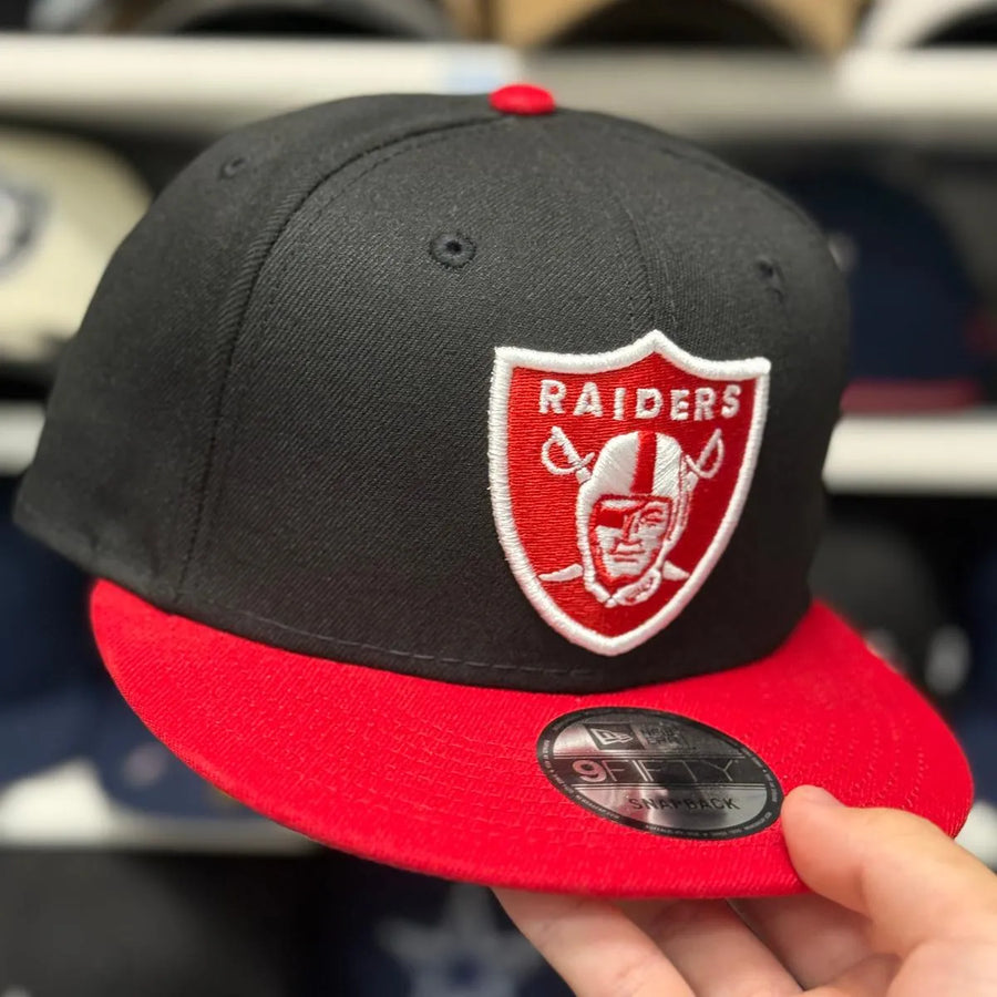 New Era Las Vegas Raiders Black/Red 9FIFTY Snapback - Product Image